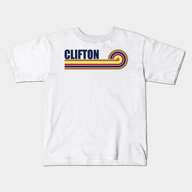 Clifton Arizona horizontal sunset Kids T-Shirt by DPattonPD